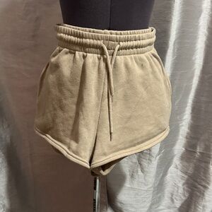 Women's Athletic Tan Shorts